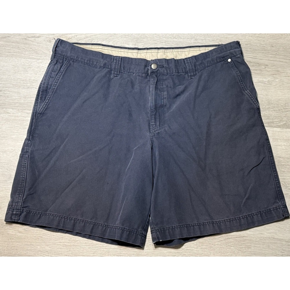 Columbia Shorts Mens Size 42 Blue Pockets Outdoors Hiking Travel Camp Trail